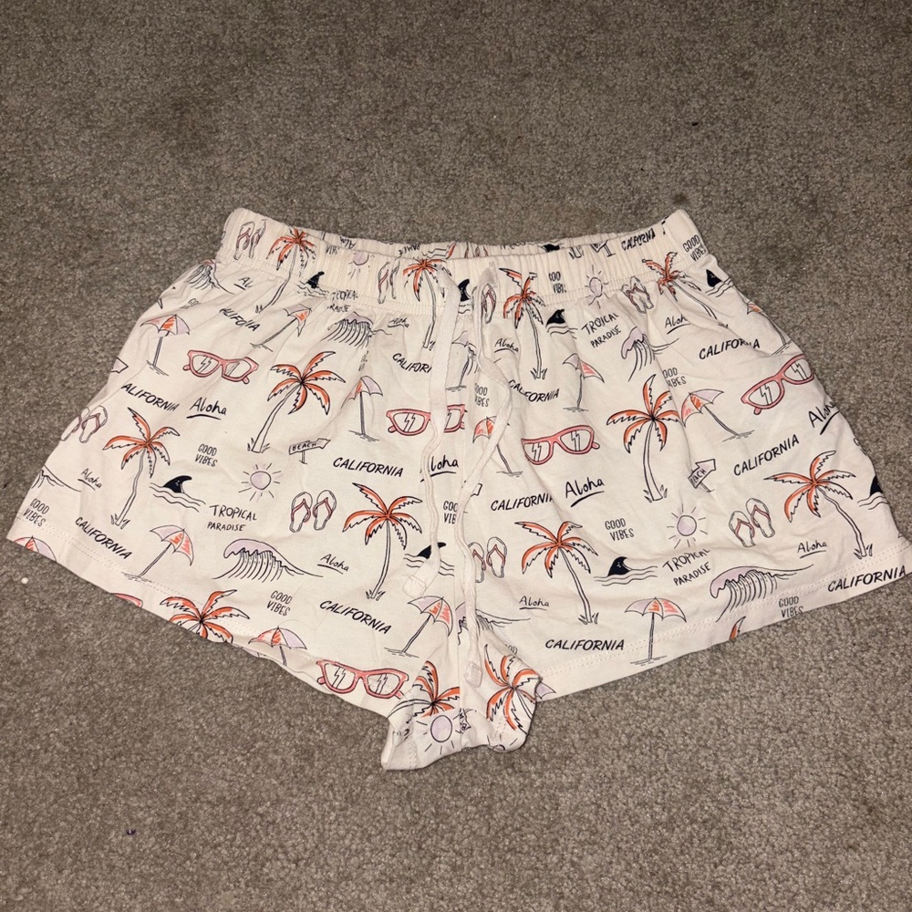 S Forever 21 Beachy Print Women's Sleep Shorts